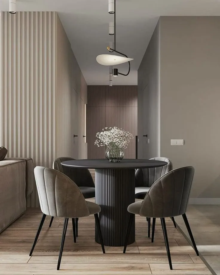 ROUND REPAS TABLE