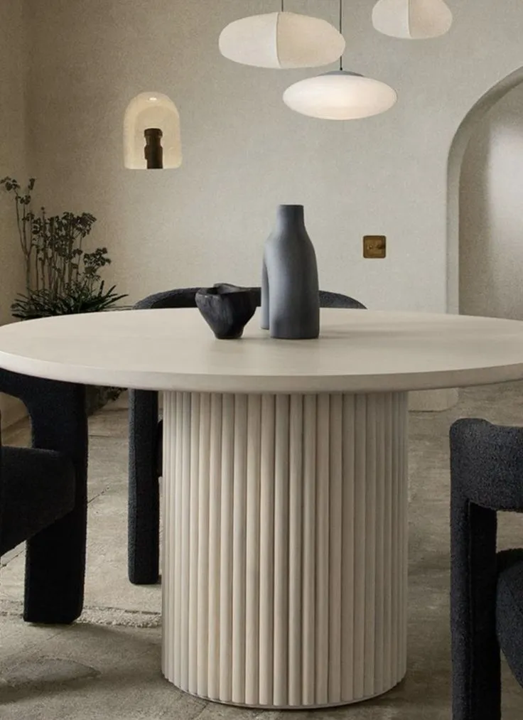 ROUND REPAS TABLE