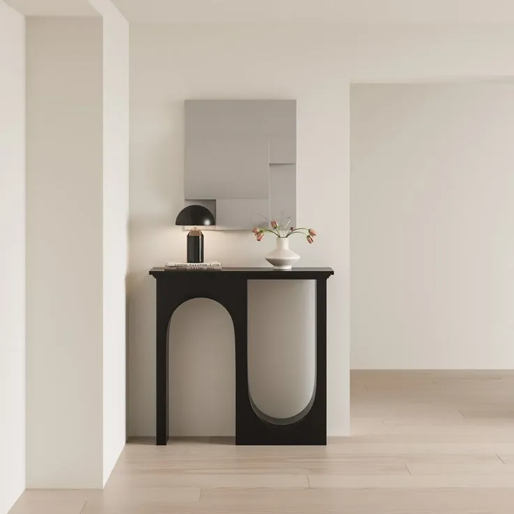 BLACK WAYVY CONSOLE