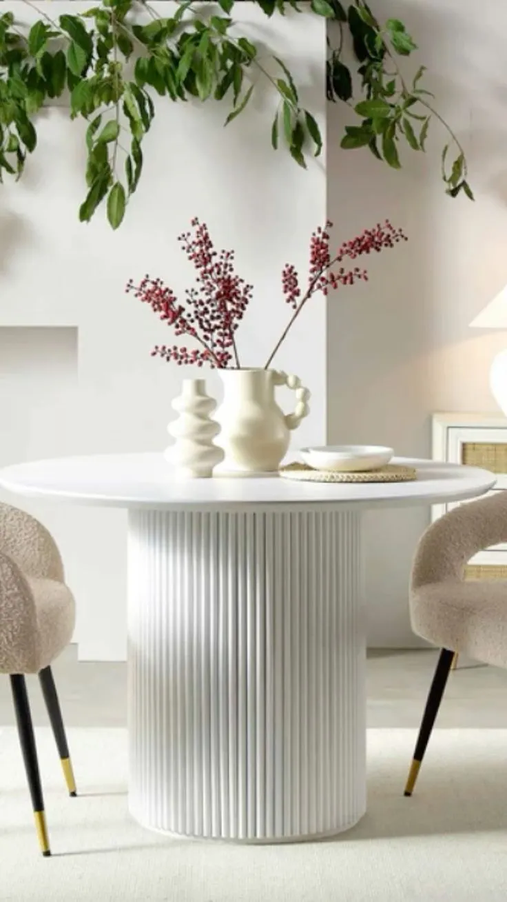 ROUND REPAS TABLE