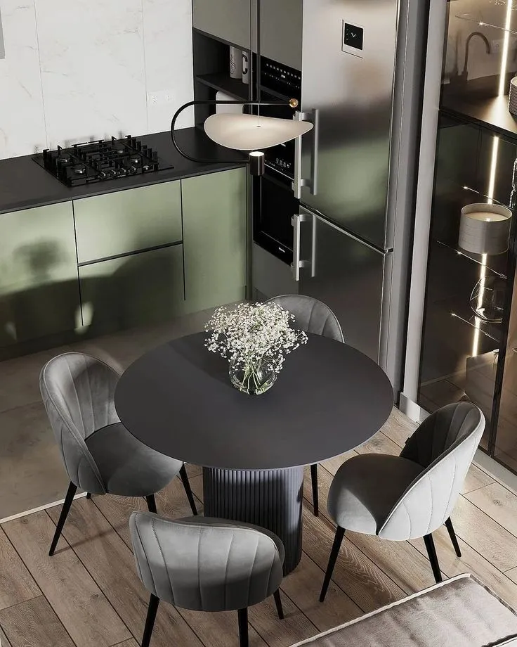 ROUND REPAS TABLE