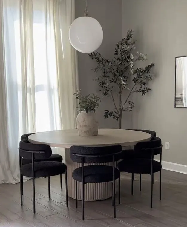 ROUND REPAS TABLE